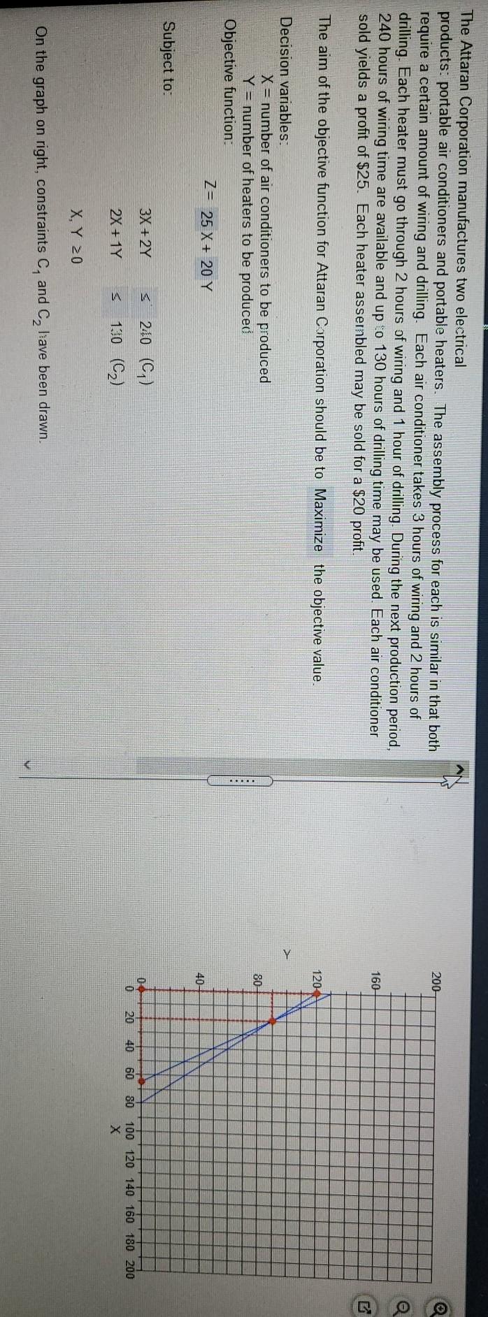 Also, the optimum solution is: Y=[ ? ] (round