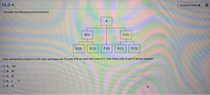14.3-4 Question Help Consider the following