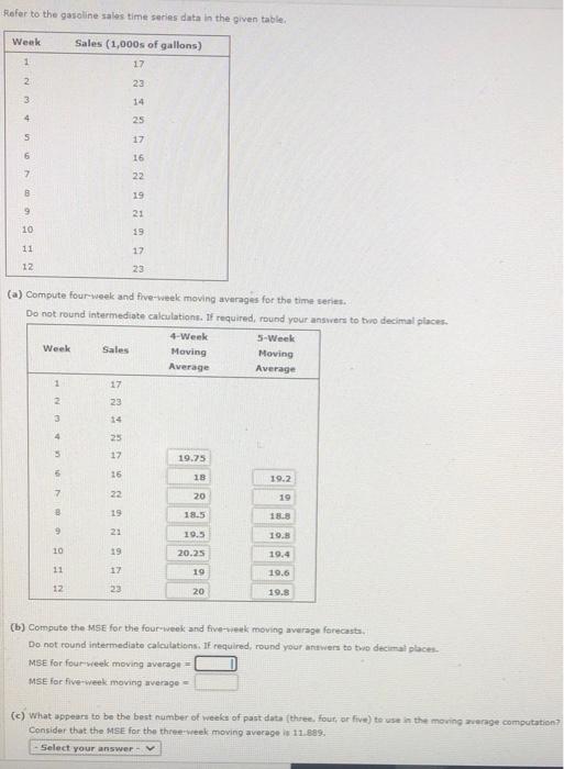 could someone help me with B and C? Refer to the
