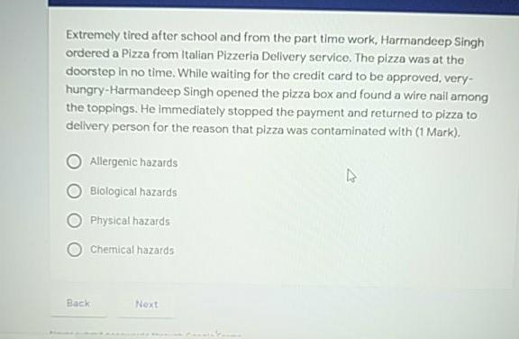 Extremely tired after school and from the part