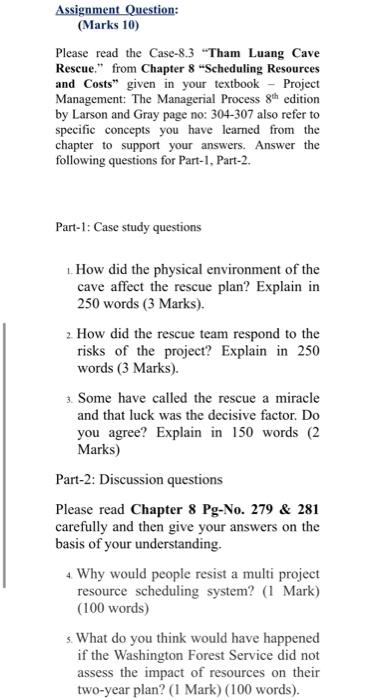 number 5 please Assignment Question: (Marks 10)