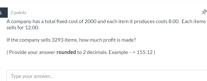 please explain answer 10 2 points A company has a