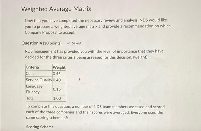 pkease help answer asap please Weighted Average