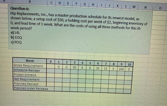 please do it in excell and show me the formula as