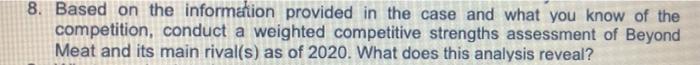 team case 2 Beyond Meat, Inc number 9 actually 8.