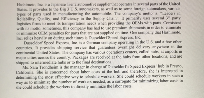 please show any work, all information is provided