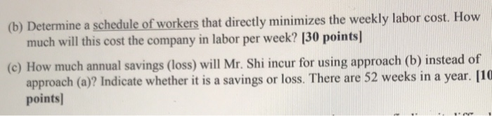 please show any work, all information is provided