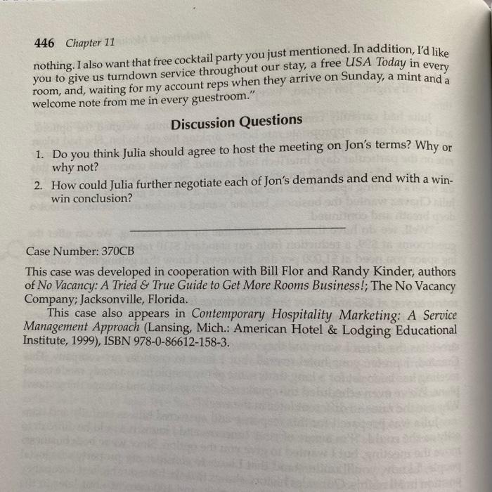 please read the case study and answer both of the