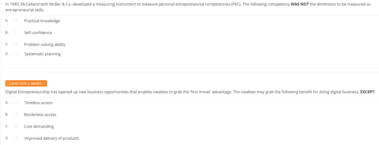 In 1985, McCelland with McBer & Co, developed a