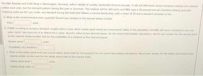 The BAS Novelty and Craft Shop in Bennington,