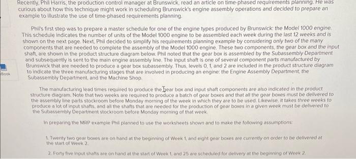 Recently, Phil Harris, the production control