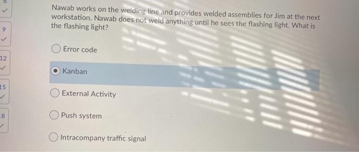 Nawab works on the weiding line and provides