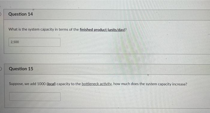 For the following two questions: Consider a