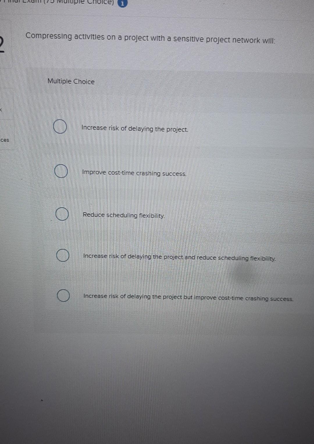 62 2 des Compressing activities on a project with
