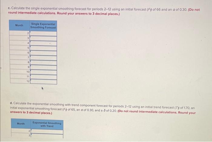 Your manager is trying to determine what