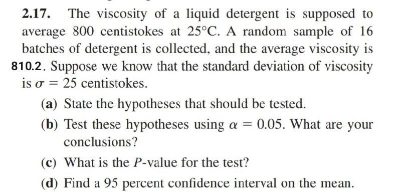 Solve this problem by Minitab program. 2.17. The