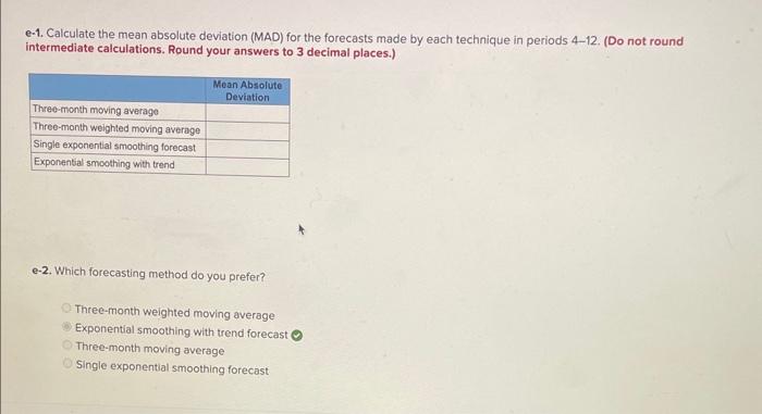 Your manager is trying to determine what