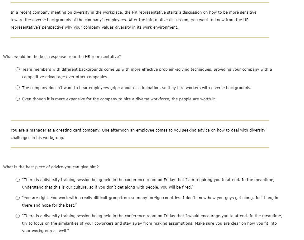 5. Capitalizing on Workforce Diversity As