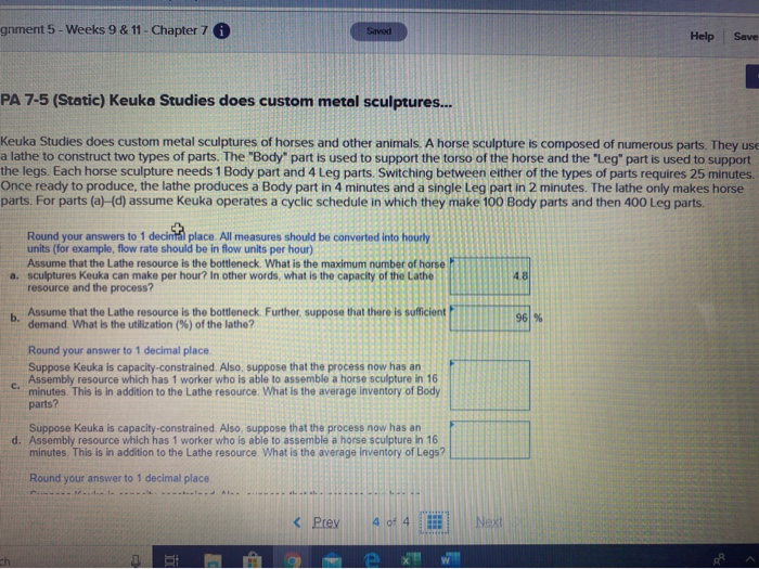 gnment 5 - Weeks 9 & 11 - Chapter 7 Help Save PA