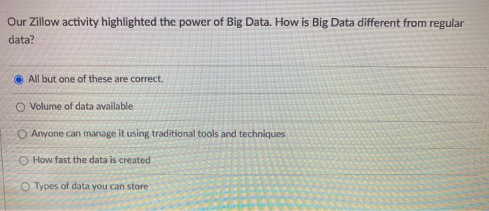 The primary difference between a data warehouse