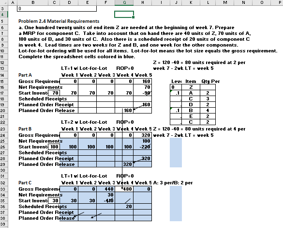 B E H J M N P 0 4 5 6 7 0 0 0 0 Problem 2.4