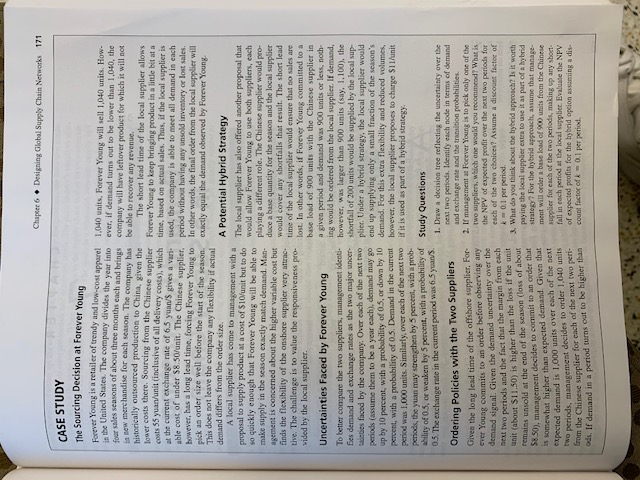 Chapter 6 Designing Global Supply Chain Networks