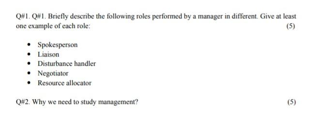 it's question of principle of management Q#1.