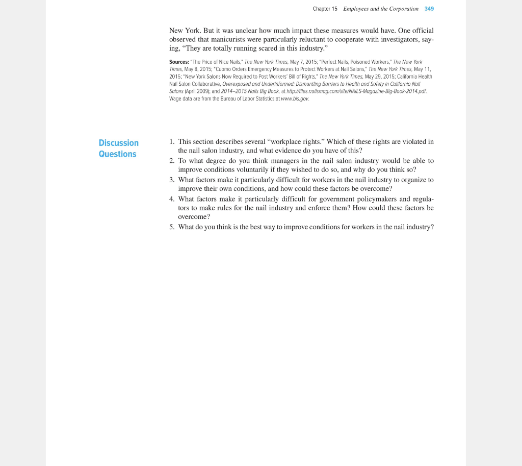 Discussion case study must include: the title of