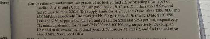 please don't solve it using excel , I need