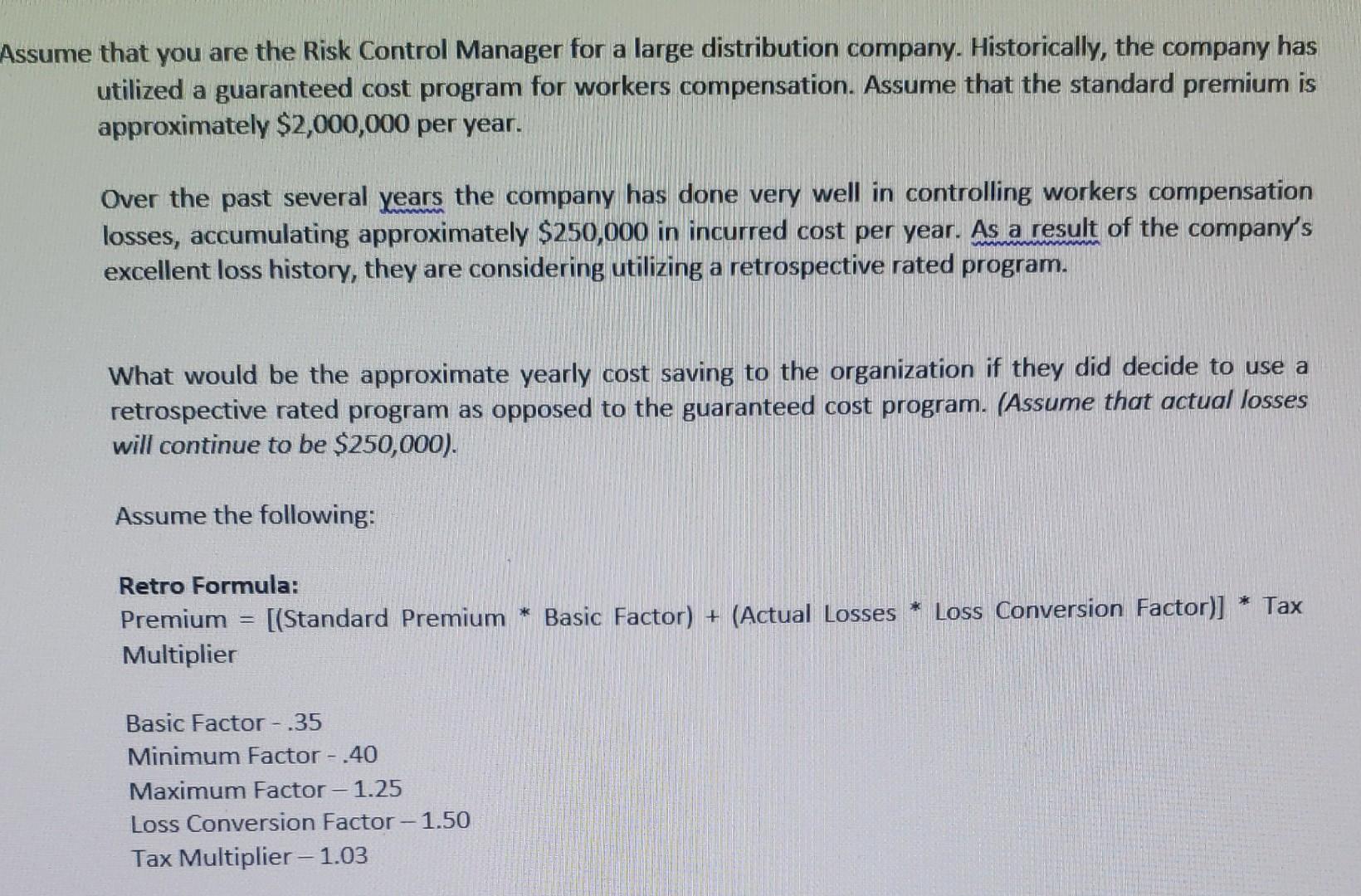 I need help with my assignment please Assume that