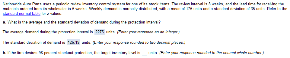 I do not understand the formula for Target