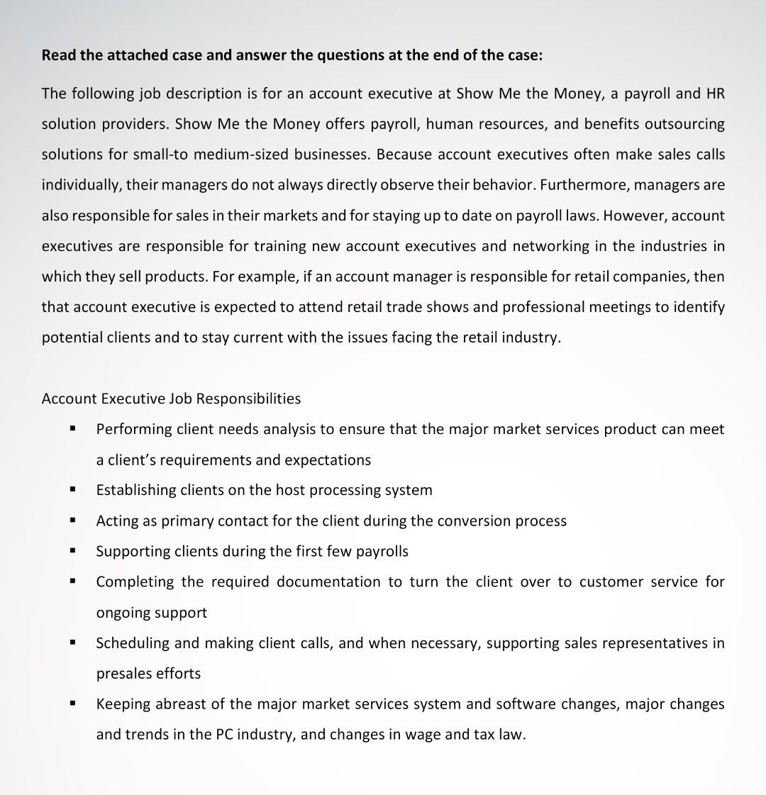 the second one please Read the attached case and