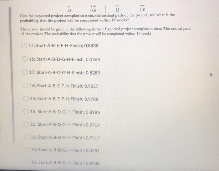 Question 24 (15 points) onsider the following