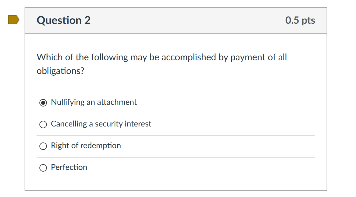 Question 1 0.5 pts A judgment Is an artisan's