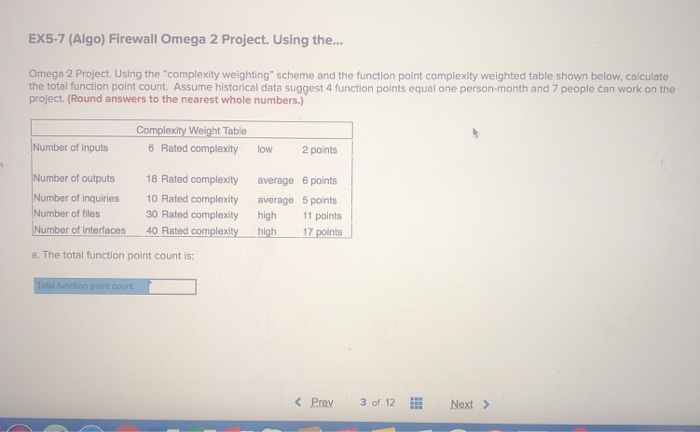 EX5-7 (Algo) Firewall Omega 2 Project. Using