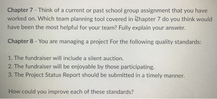 its of project management question pls reply fast