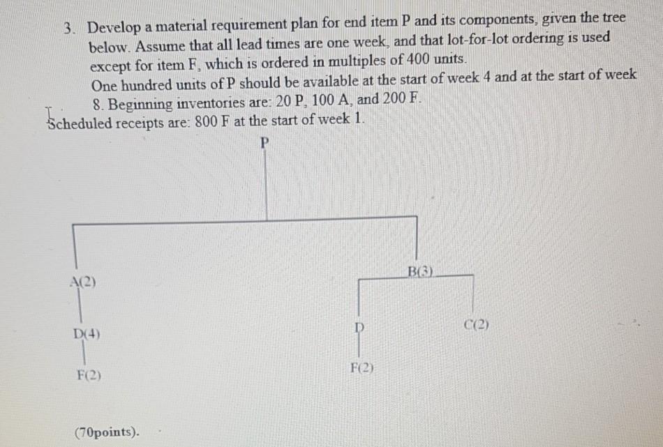 please show step by step detailed calculations 3.