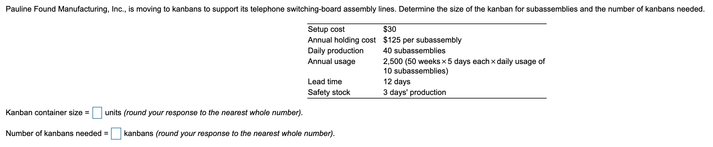 Pauline Found Manufacturing, Inc., is moving to