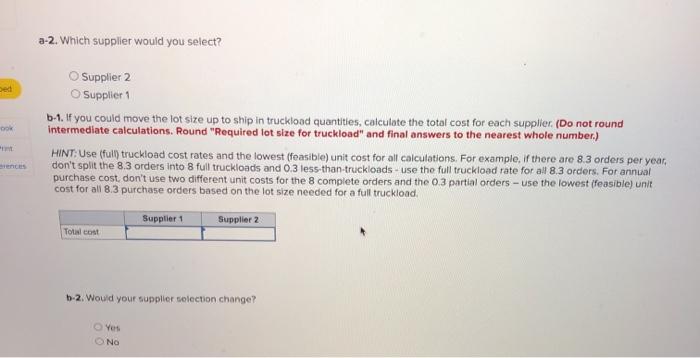 5 Problem 13-12 (Algo) 10 points Your company