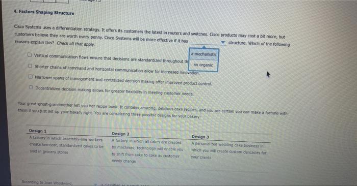 Cisco Systems uses a differentiation strategy. It