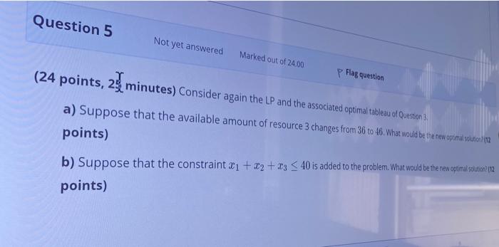 5-urgent Question 5 Not yet answered Marked out
