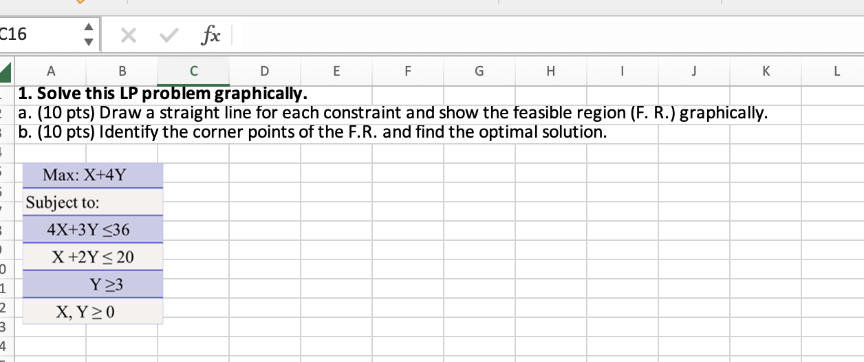 Struggling with this problem. 1. Solve this LP