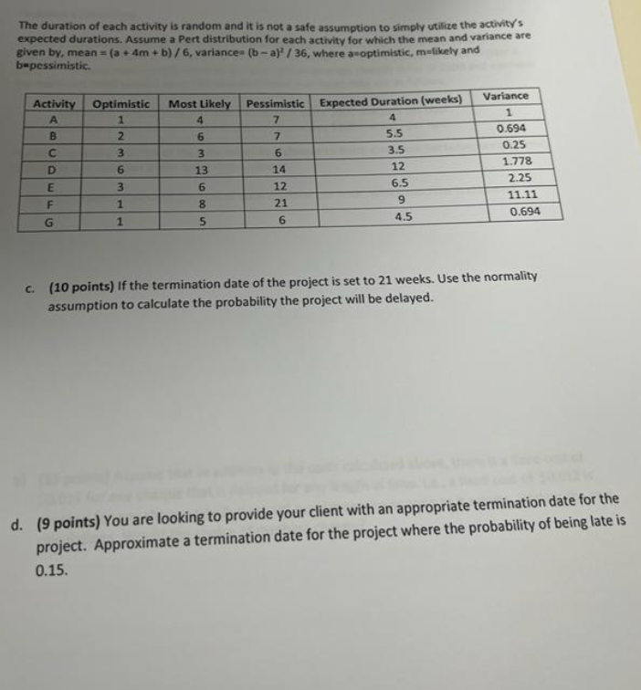 part c and d please write your answers in the