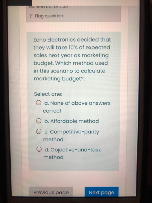 varked Out OT Z.UU P Flag question Echo