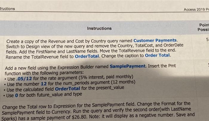 what does it mean by totalrevenue structions