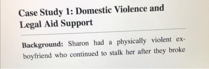 Answer the case study questions (be specific)