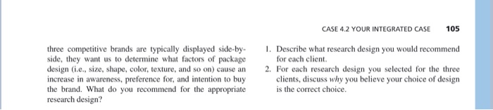 write a summary of case study and answer