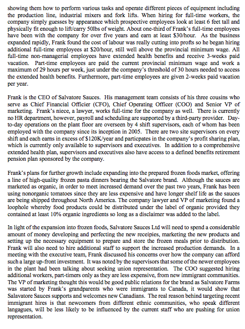 Please answer: If the company does not implement