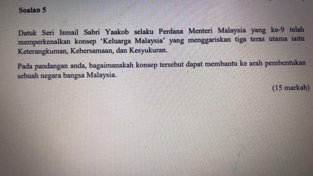 I need the answer as soon as possible Soalan 5