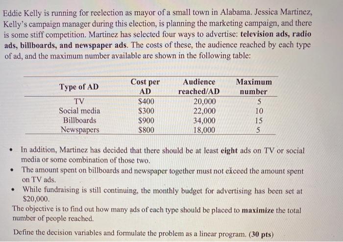 Eddie Kelly is running for reelection as mayor of